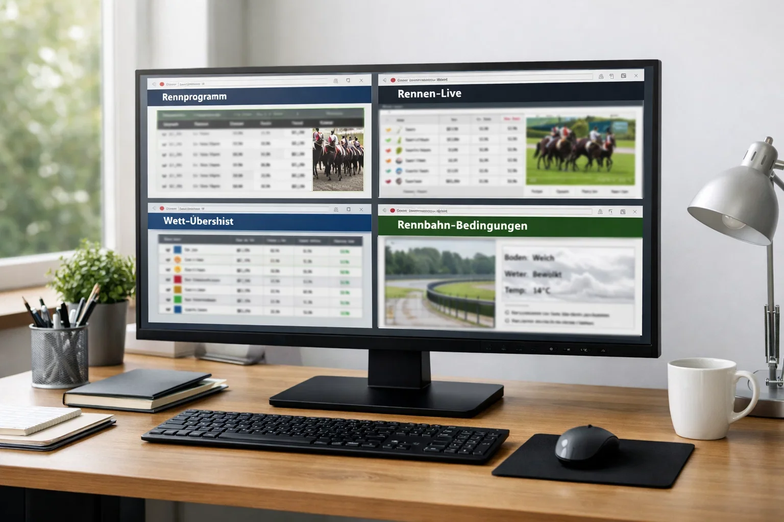Mehrere Browser-Tabs mit verschiedenen Wettanbietern zum Quotenvergleich