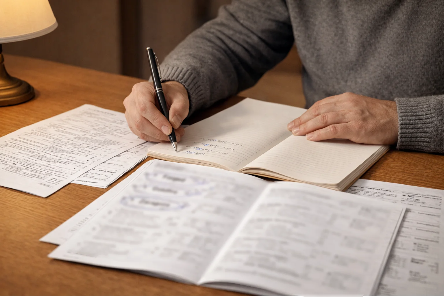 Wetter studiert Formtabellen und Statistiken vor dem Renntag